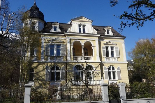 Außenansicht einer Villa in Innsbruck
