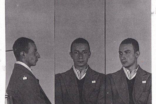 Ein Polizeifoto au dem Jahre 1939
