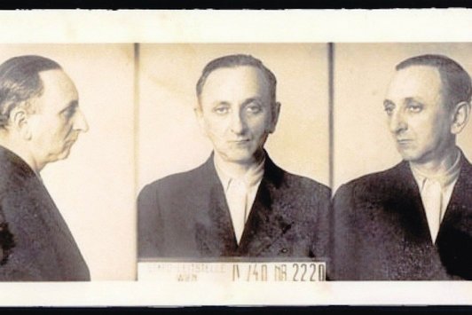 ein Polizeifoto der Gestapo