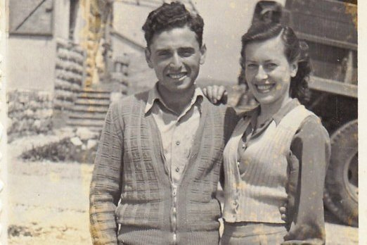 Foto eines Ehepaares