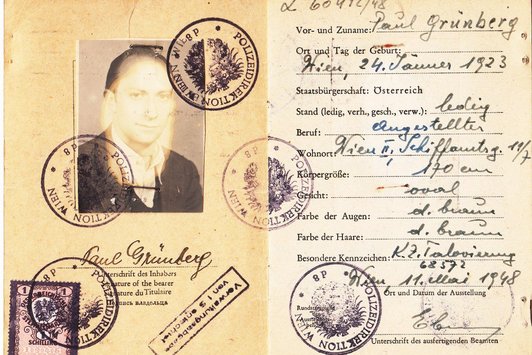 Ein Personalausweis aus dem Jahre 1948